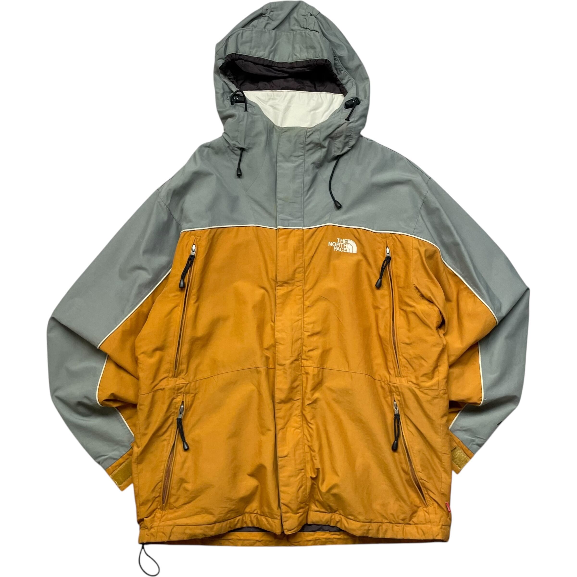 《M》 THE NORTH FACE ノースフェイス マウンテンパーカー ナイロンジャケット バイカラー 刺繍 ワンポイント no.5846