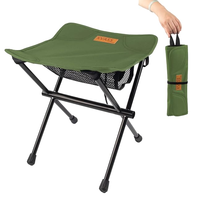 RODANNYアウトドアチェアグリーン折りたたみ椅子超軽量コンパクト