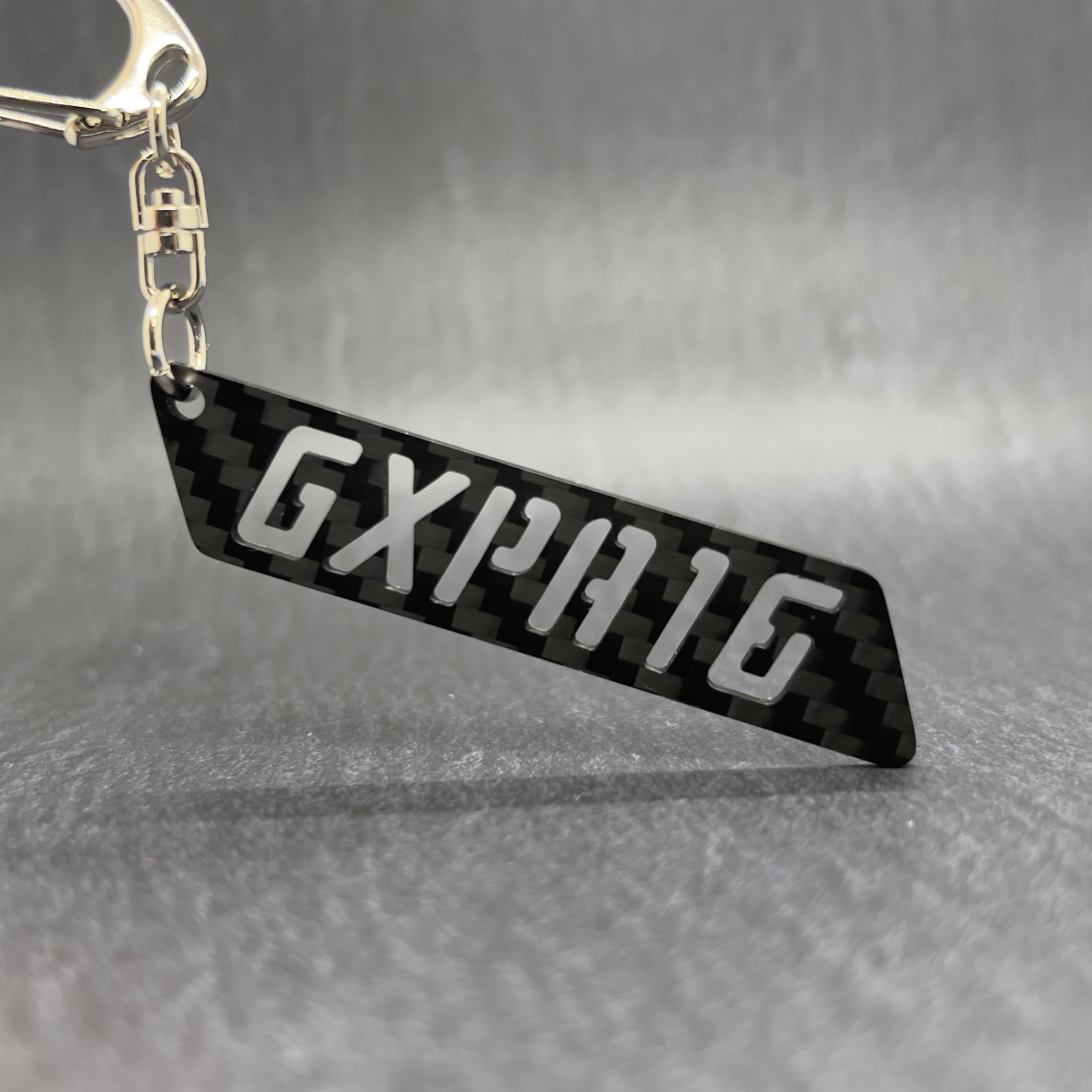 ドライカーボン 型式 キーホルダー トヨタ GRヤリス MXPA12/GXPA16 受発注