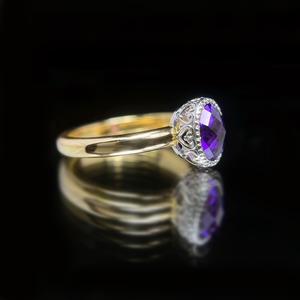 Cecile｜セシル　リング (K18 ＆ Pt900)　オーダー