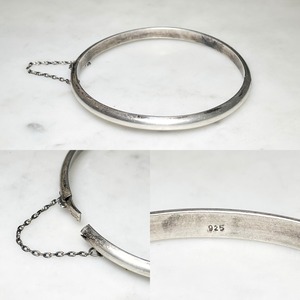 vintage silver bangle