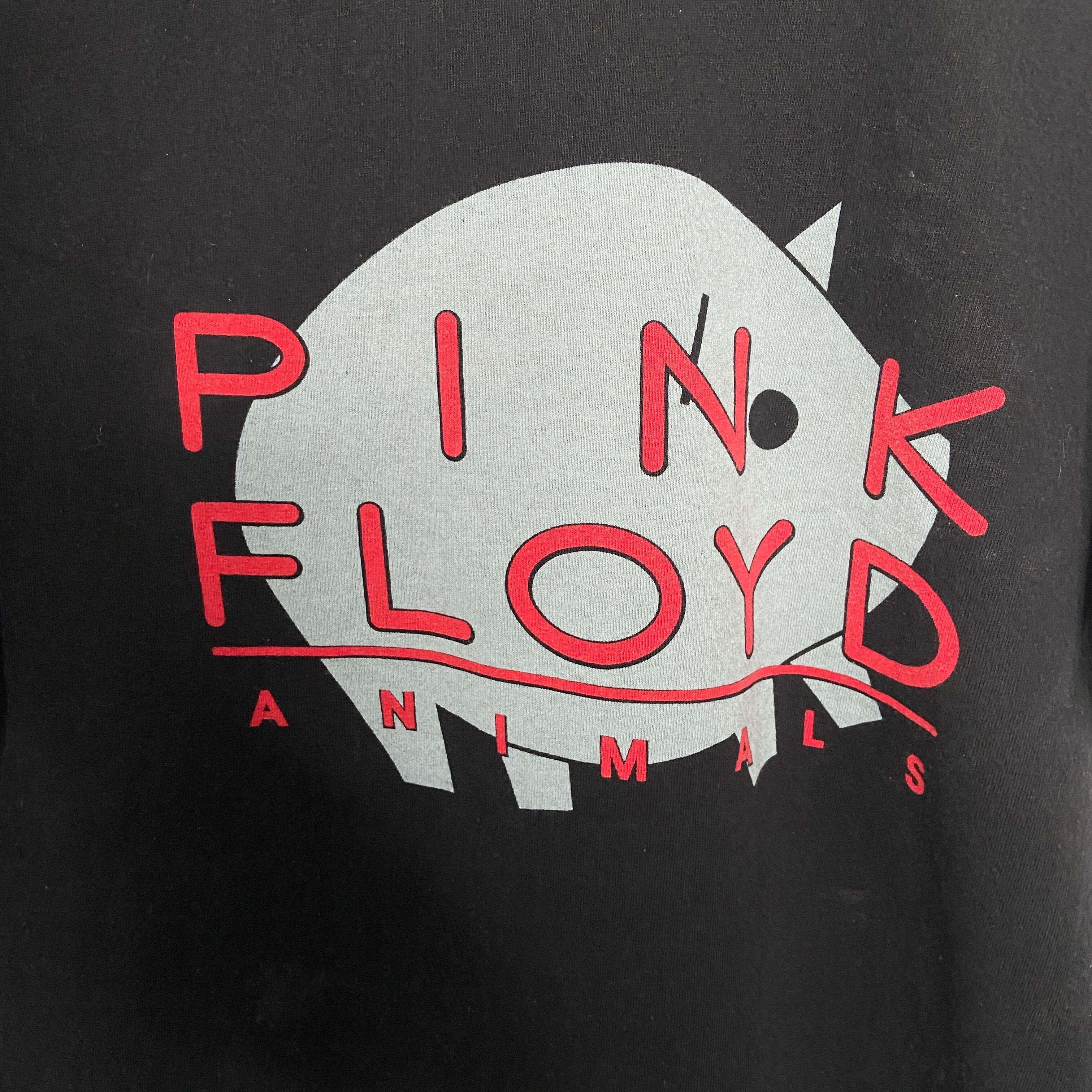希少 90s USA製 ピンクフロイド バンドTシャツ バンT 黒 XL | 古着屋 Uan
