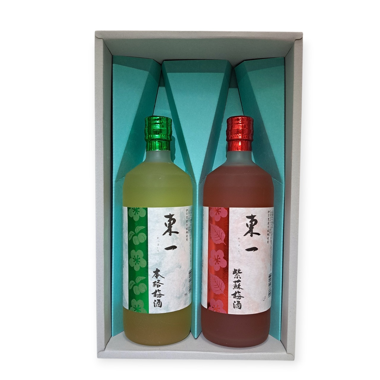 東一・梅酒セット③ 720ml×2本【本格+紫蘇】