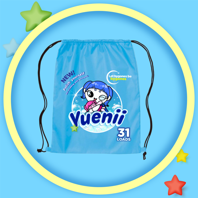 ∴ yuenii lalalalaundry bag