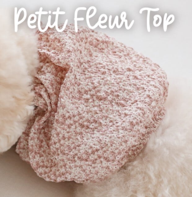 L/即納【SSFW】Petit Fleur Top《Pink》