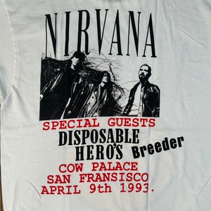13453 NIRVANA ニルヴァーナ ロックTシャツ XL