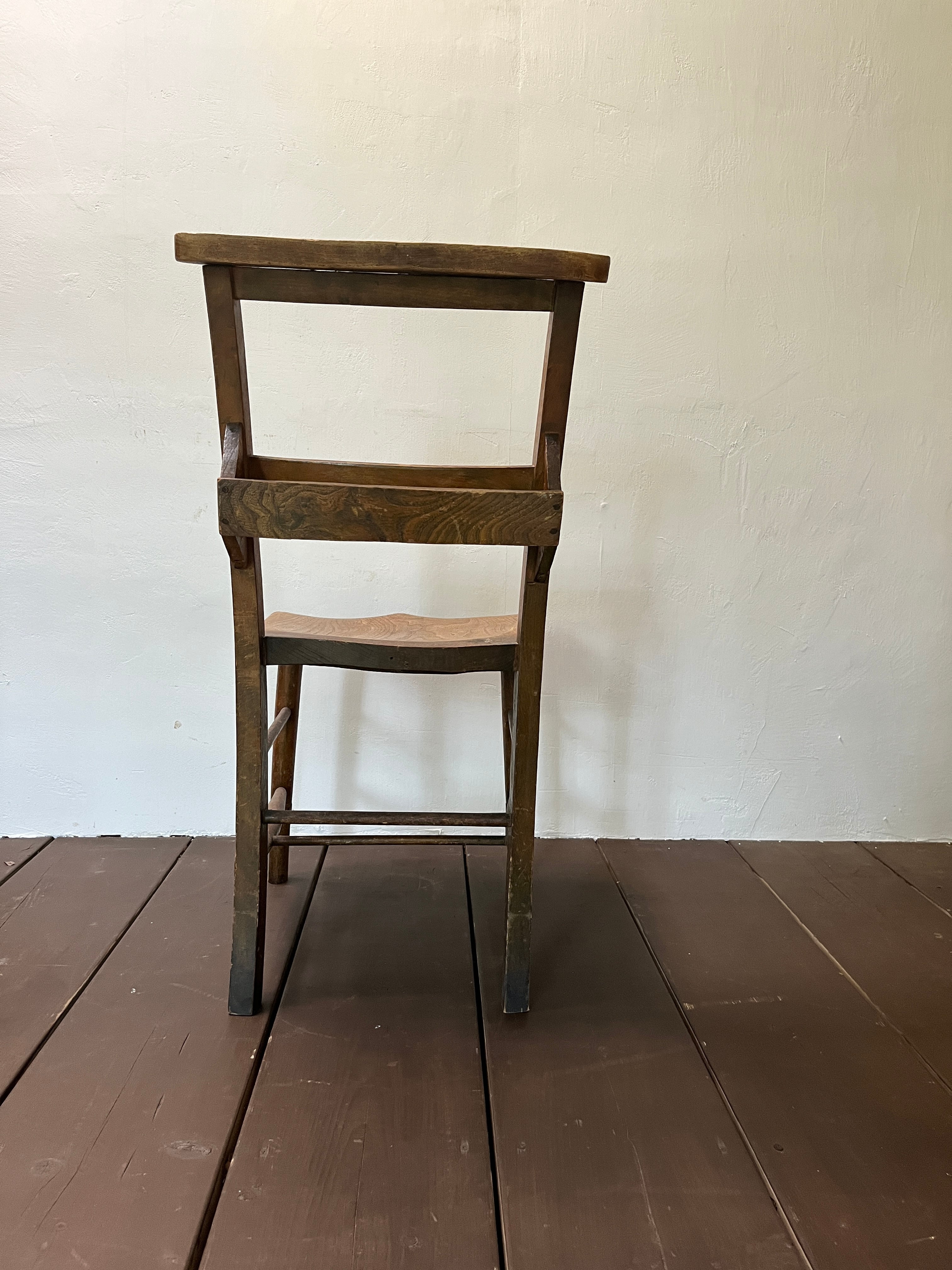Antique church chaIr 1910-30's U.K＜イギリスアンティーク