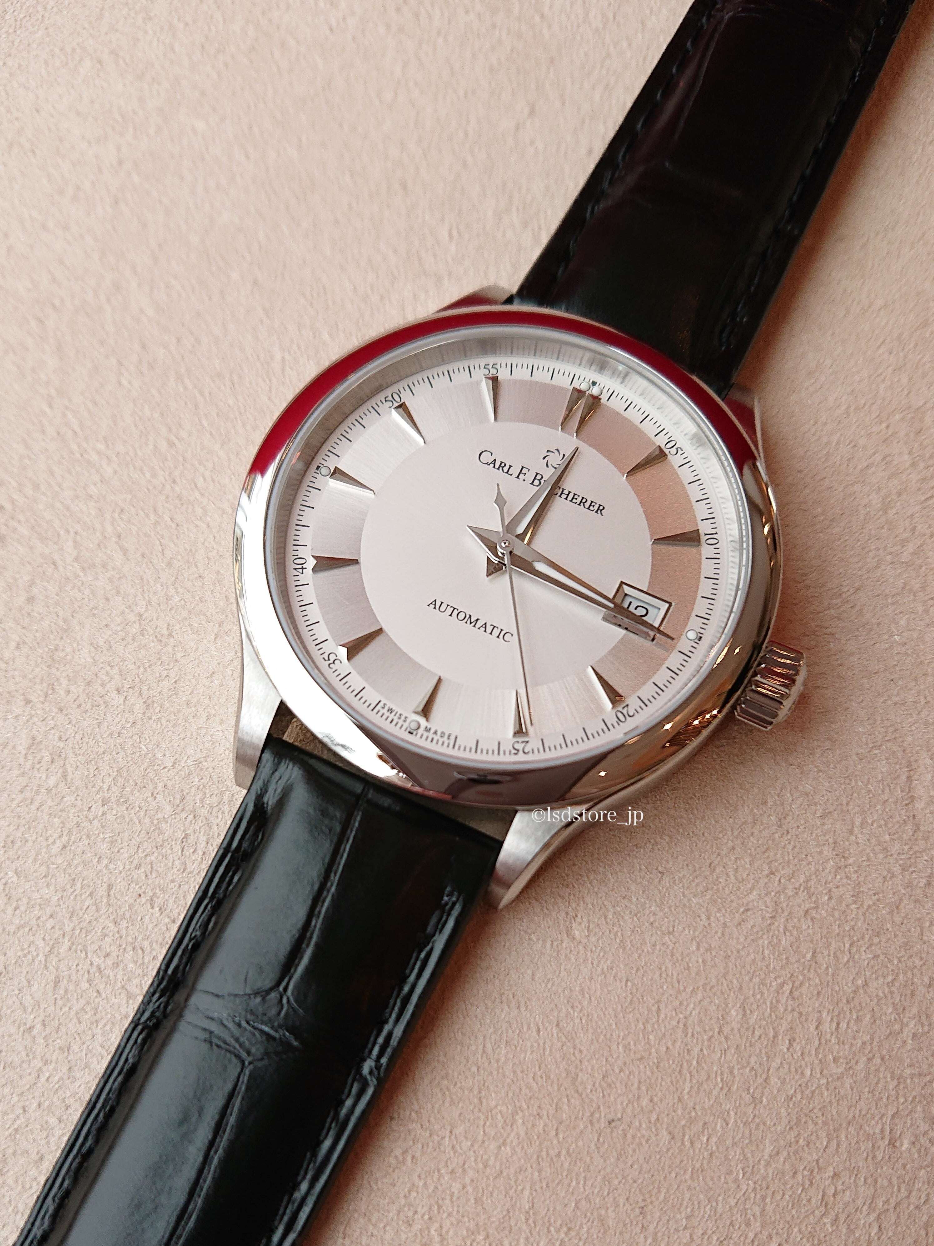 【CARL F. BUCHERER カール F. ブヘラ】Manero AutoDate マネロ オートデイト／国内正規品 腕時計