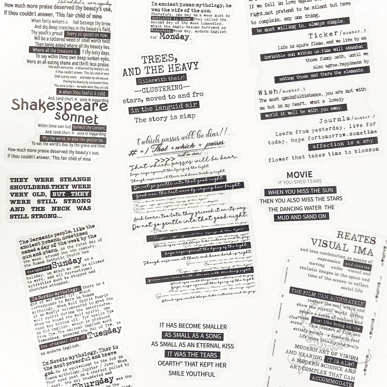 フレークシール FRAGMENTED CHAPTER 3 <S779>