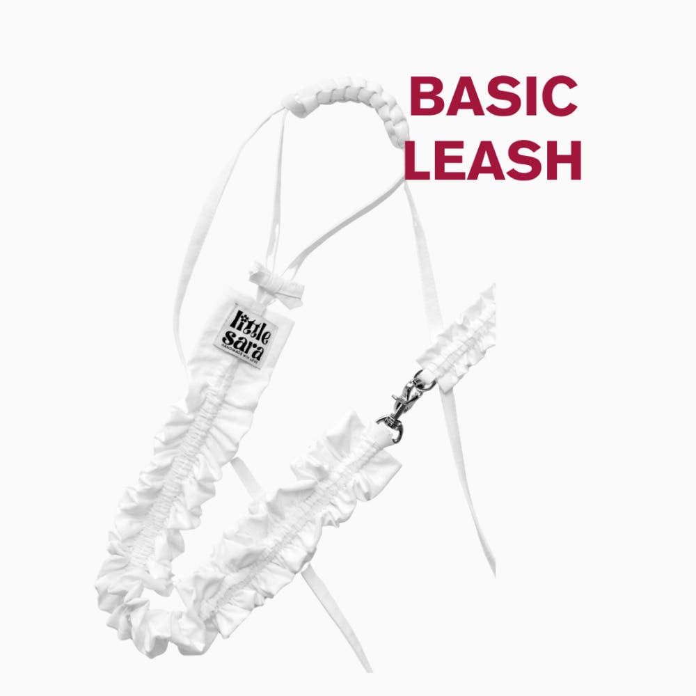 即納［littlesara］basic leash（単色）リード | ropet