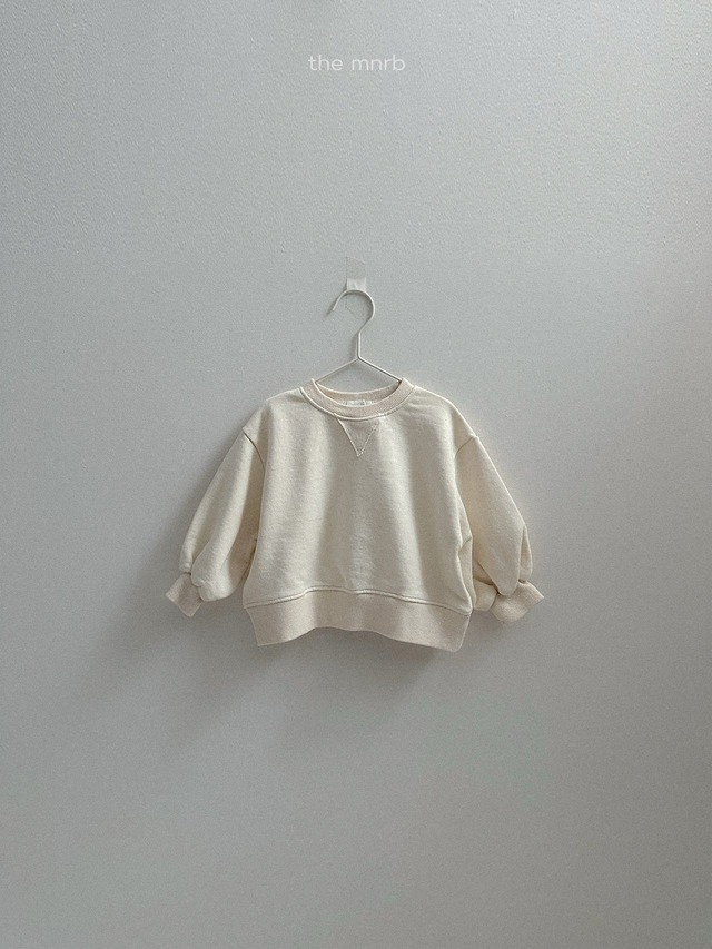 《予約》送料無料【minirobe】Bubble Sweatshirt