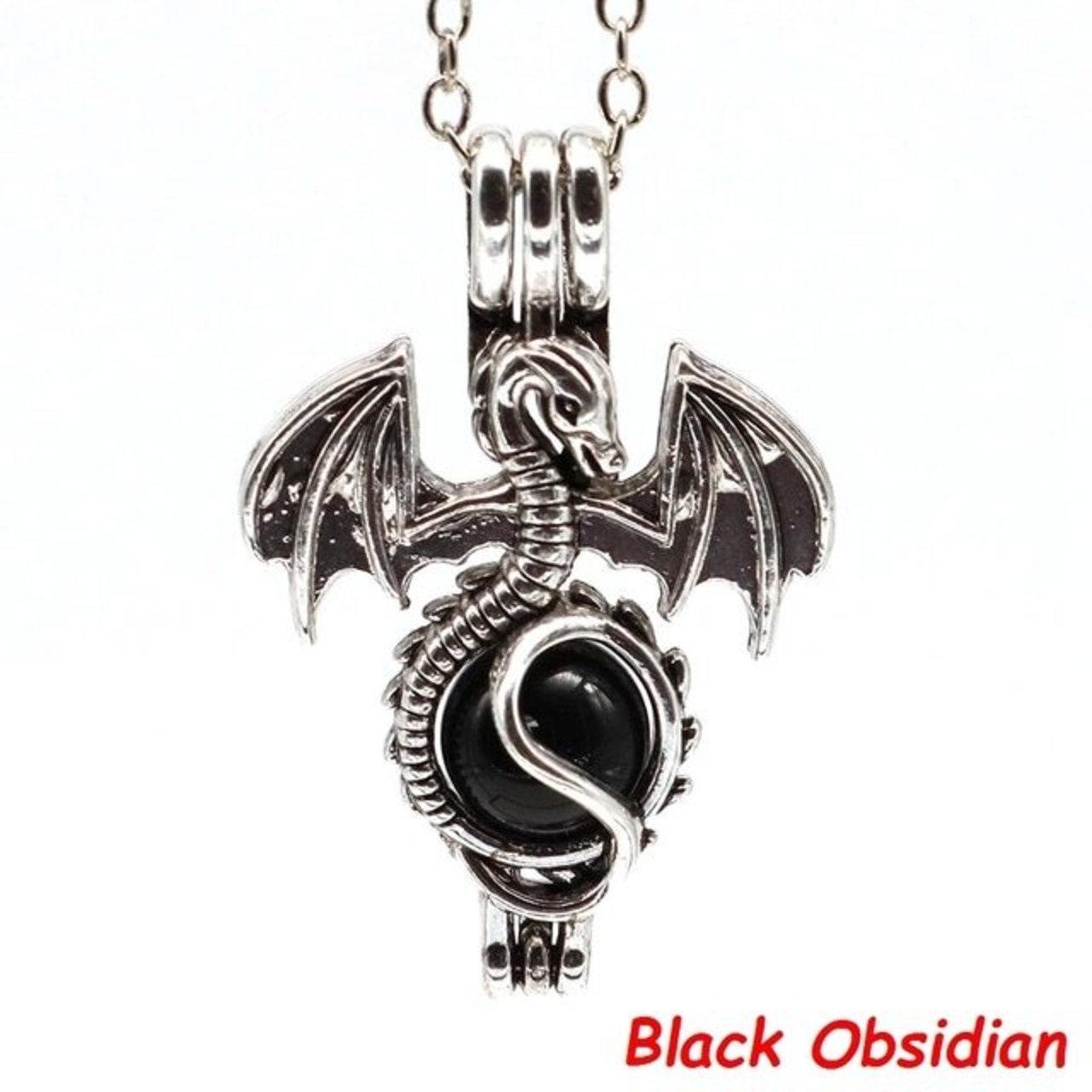 ドラゴンの宝Ⅱ 天然石ネックレス　M23403