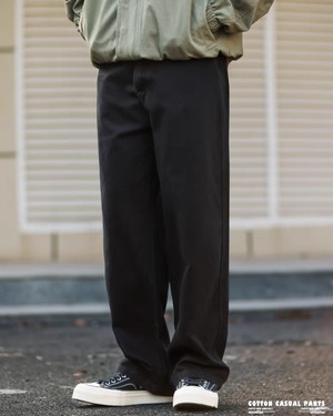 Lycra Wide-Leg Work Pants  K0412