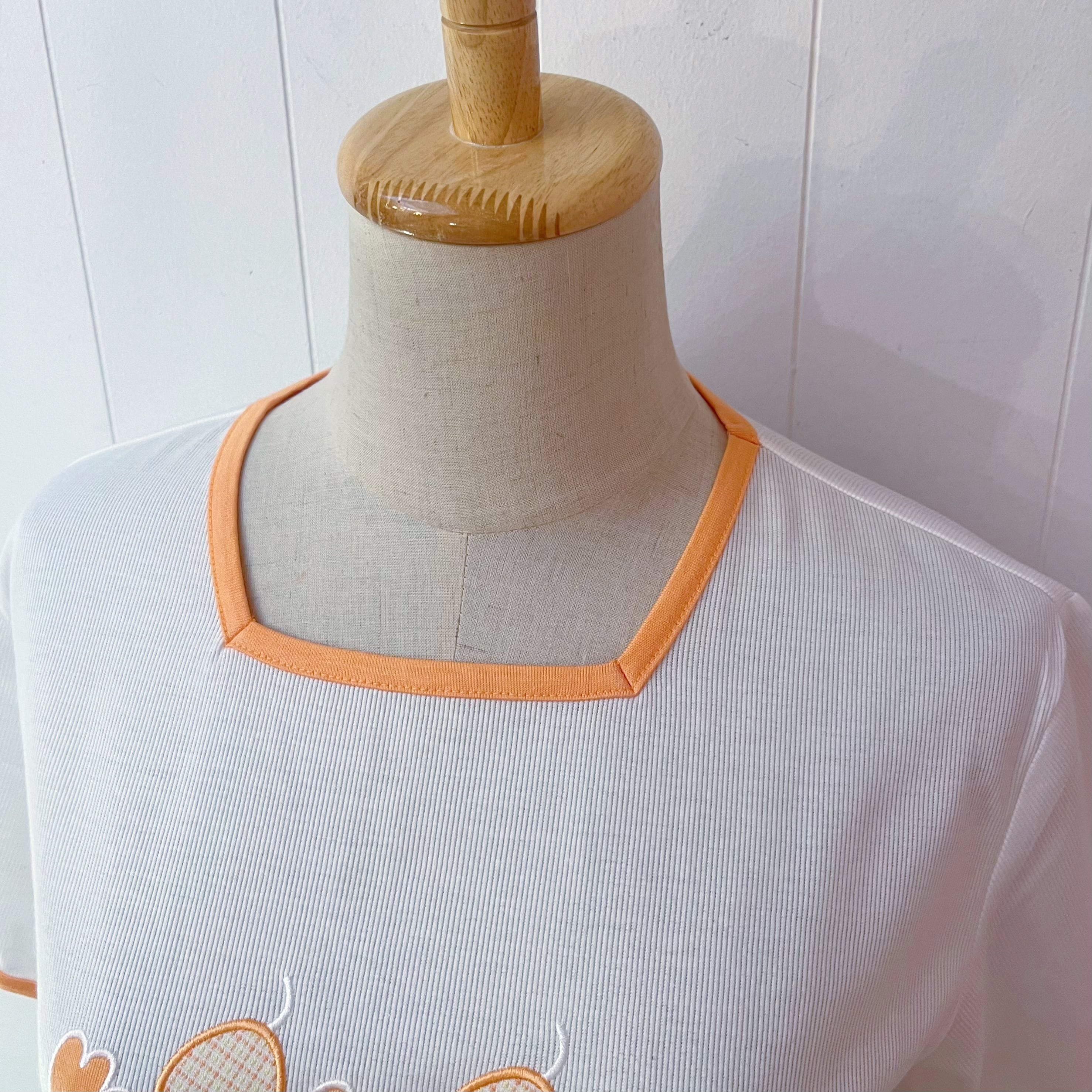 courrèges / tulip applique T-shirt
