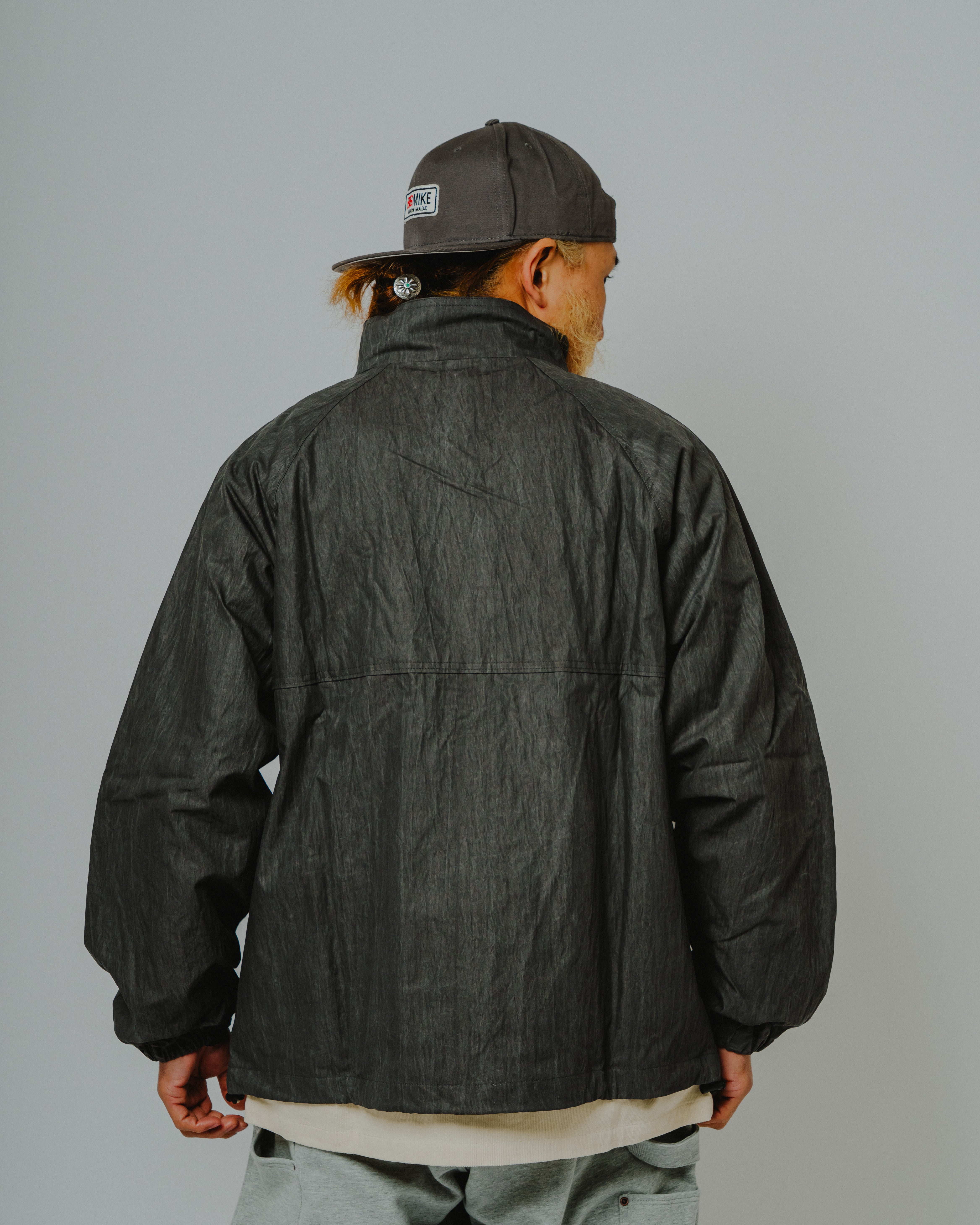 2 Types / Nylon Track Jacket：Pigment - 102546580p | 【BIG MIKE