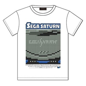 セガサターン ドットver Tシャツ / ANIPPON