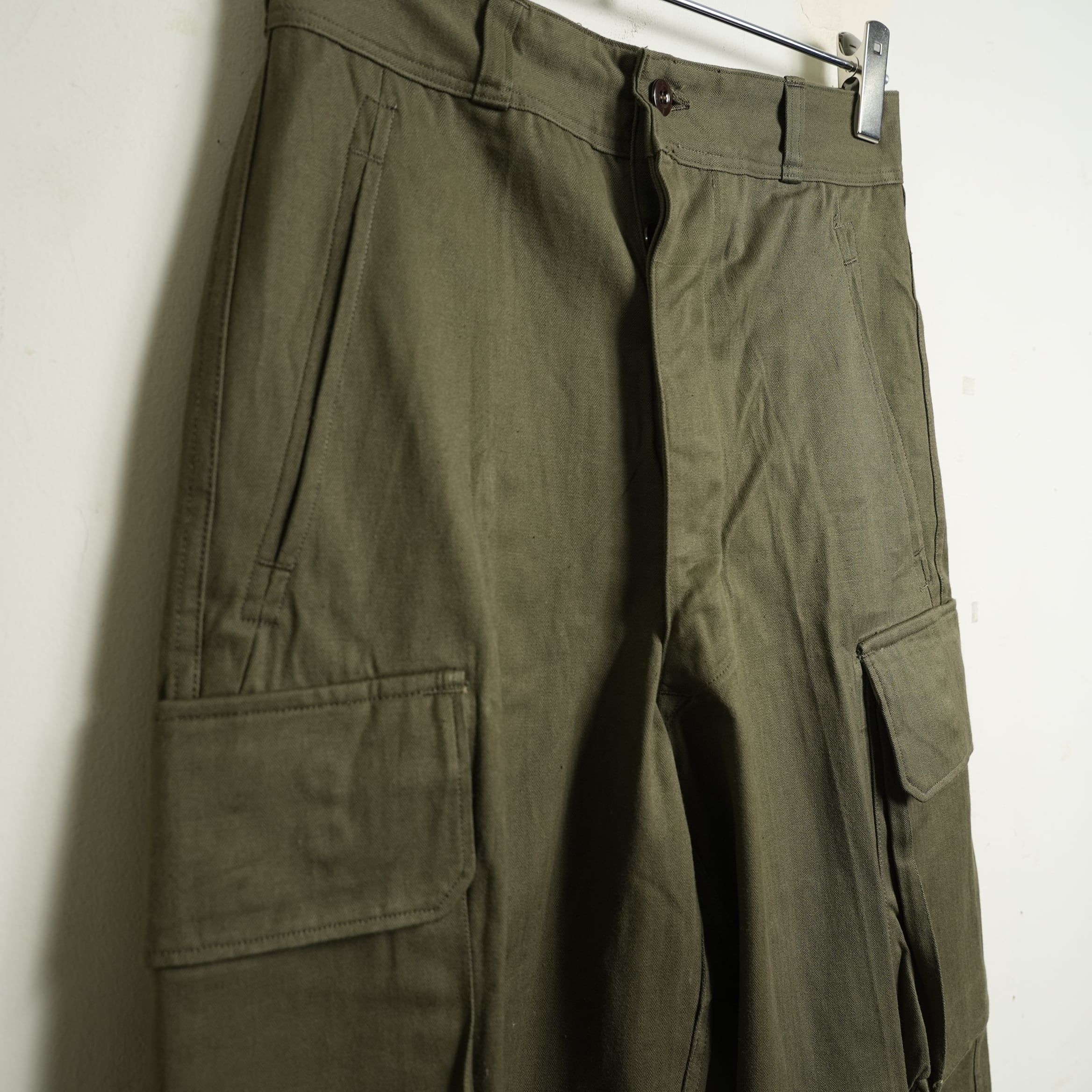 50〜60's フランス軍 M47カーゴパンツ 後期 31サイズ【DEADSTOCK