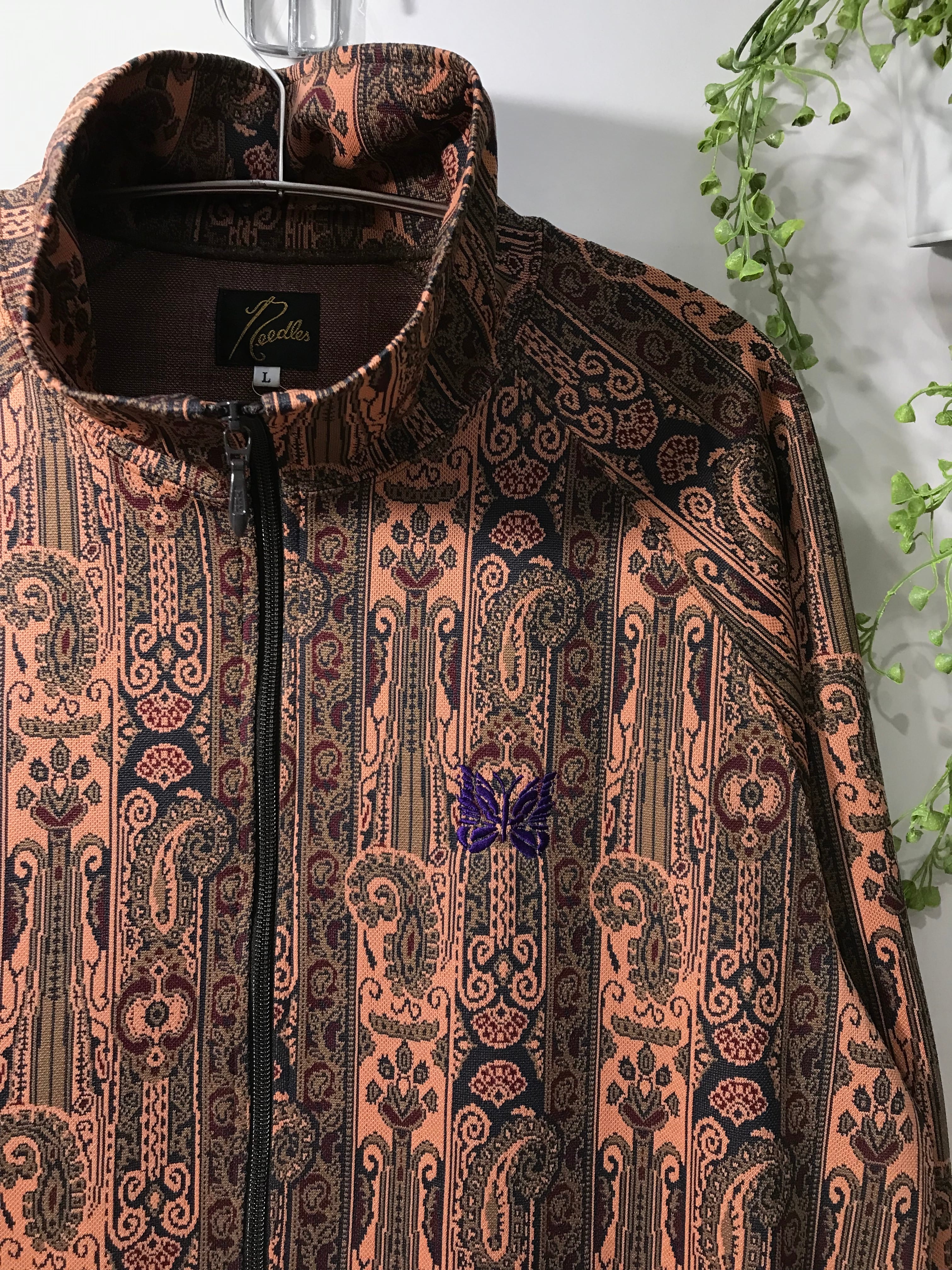 NEEDLES ニードルズ Track Jacket - Poly Jacquard SX402 Lサイズ