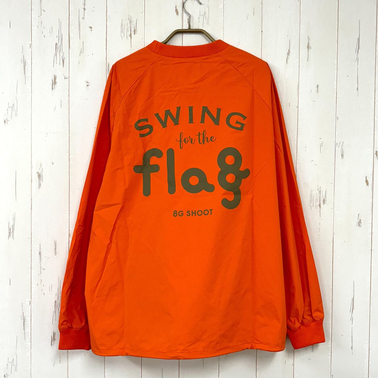 8G UTILITY PULLOVER JACKET -ORANGE- | 8G SHOOT WEBSTORE