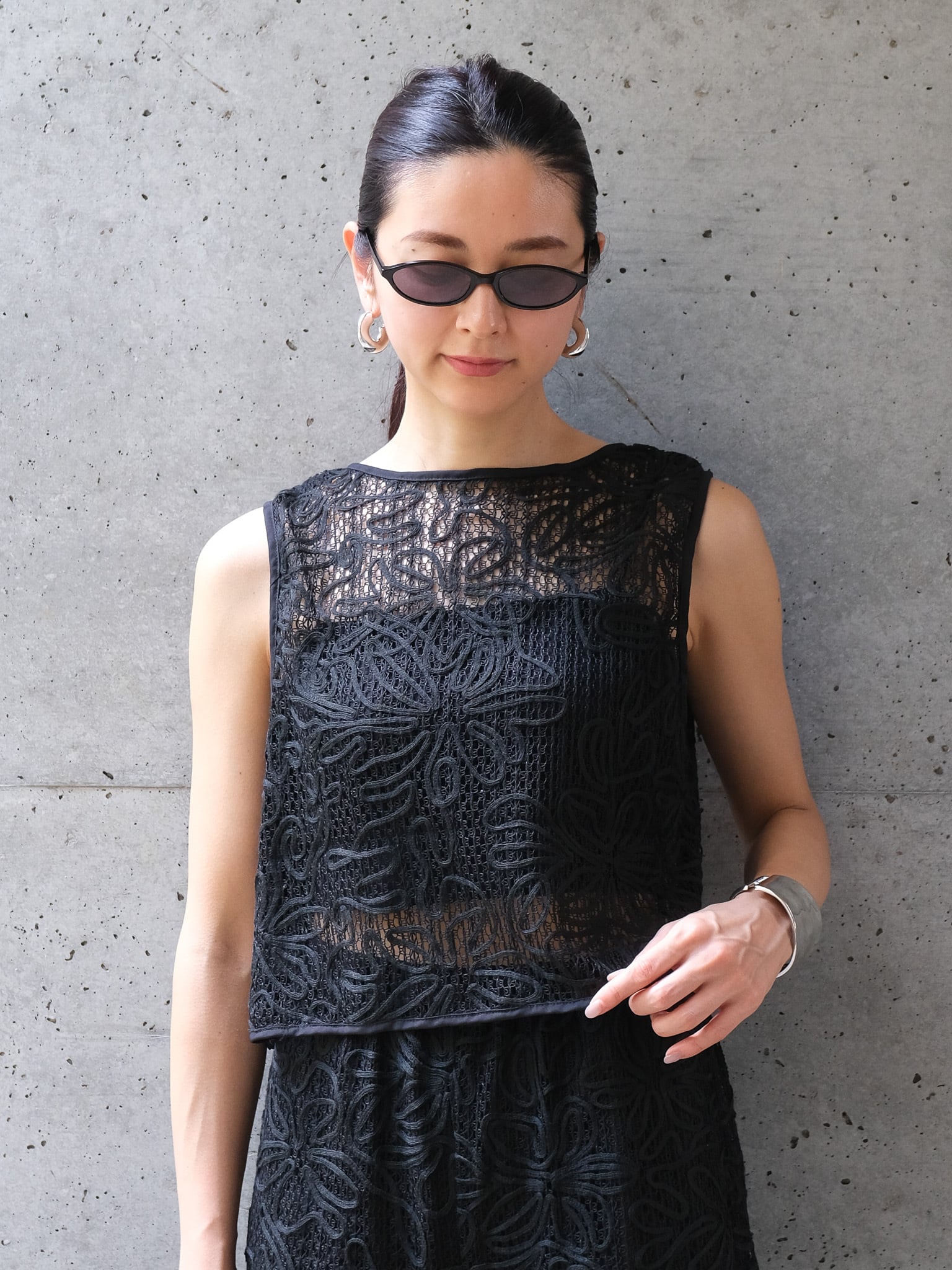 LACE TOPS(ﾚｰｽﾄｯﾌﾟｽ)【5533557】 | CIEL'AIR