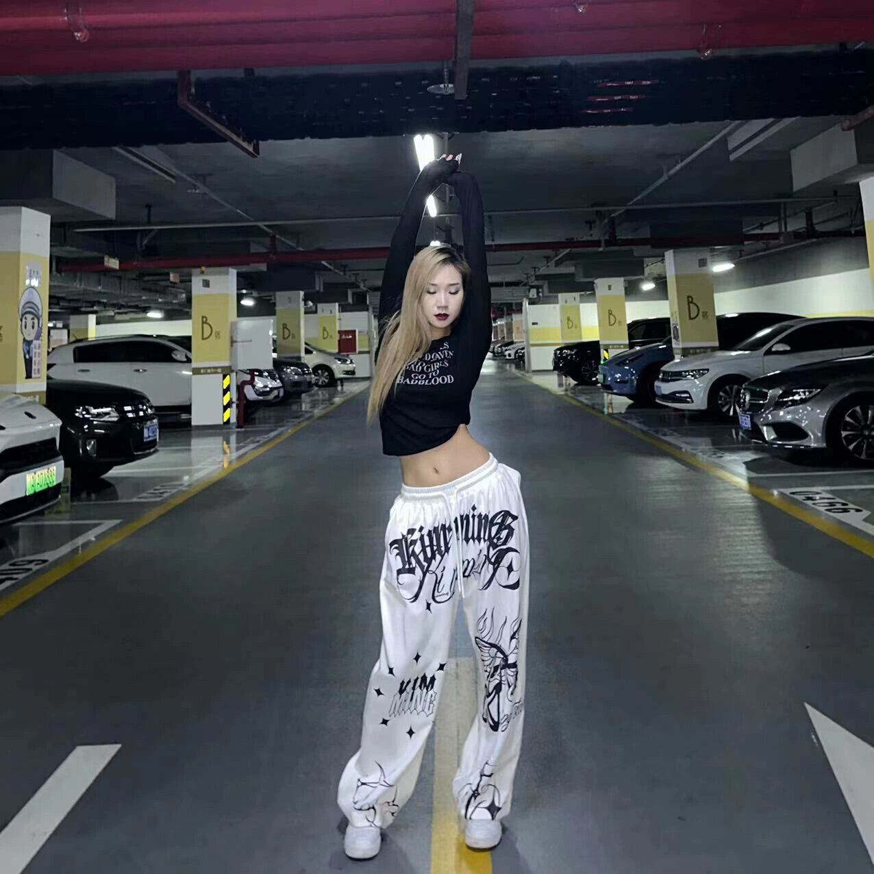 KIMMING KZ16 ジン・ダーミンのオリジナルヒップホップ落書きルーズ