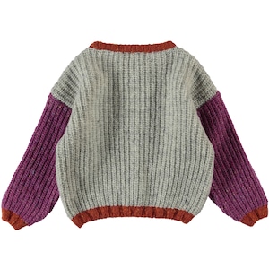 piupiuchick / "STREET FOOD" knitted sweater / Baby