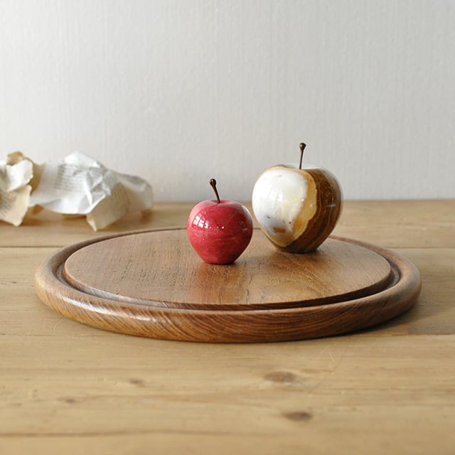 Solid Teak Cutting Board / ソリッド チーク カッティングボード / 1911-0157