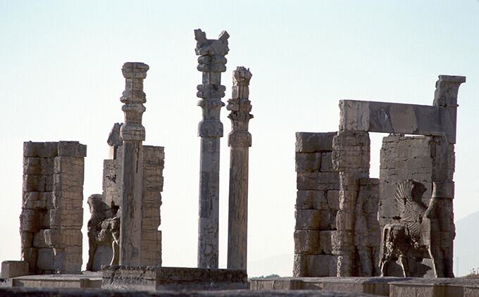 ペルセポリス遺跡 クセルクセス1世の門 | フォトライブラリOLDDAYS