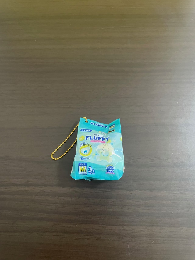 かわいい!赤ちゃん用品マスコット２　①おむつ３枚セット