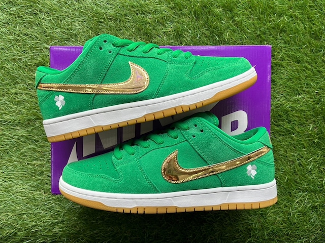 NIKE SB DUNK LOW PRO ST.PATRICK'S DAY SHAMROCK BQ6817-303 27.5㎝ 61439