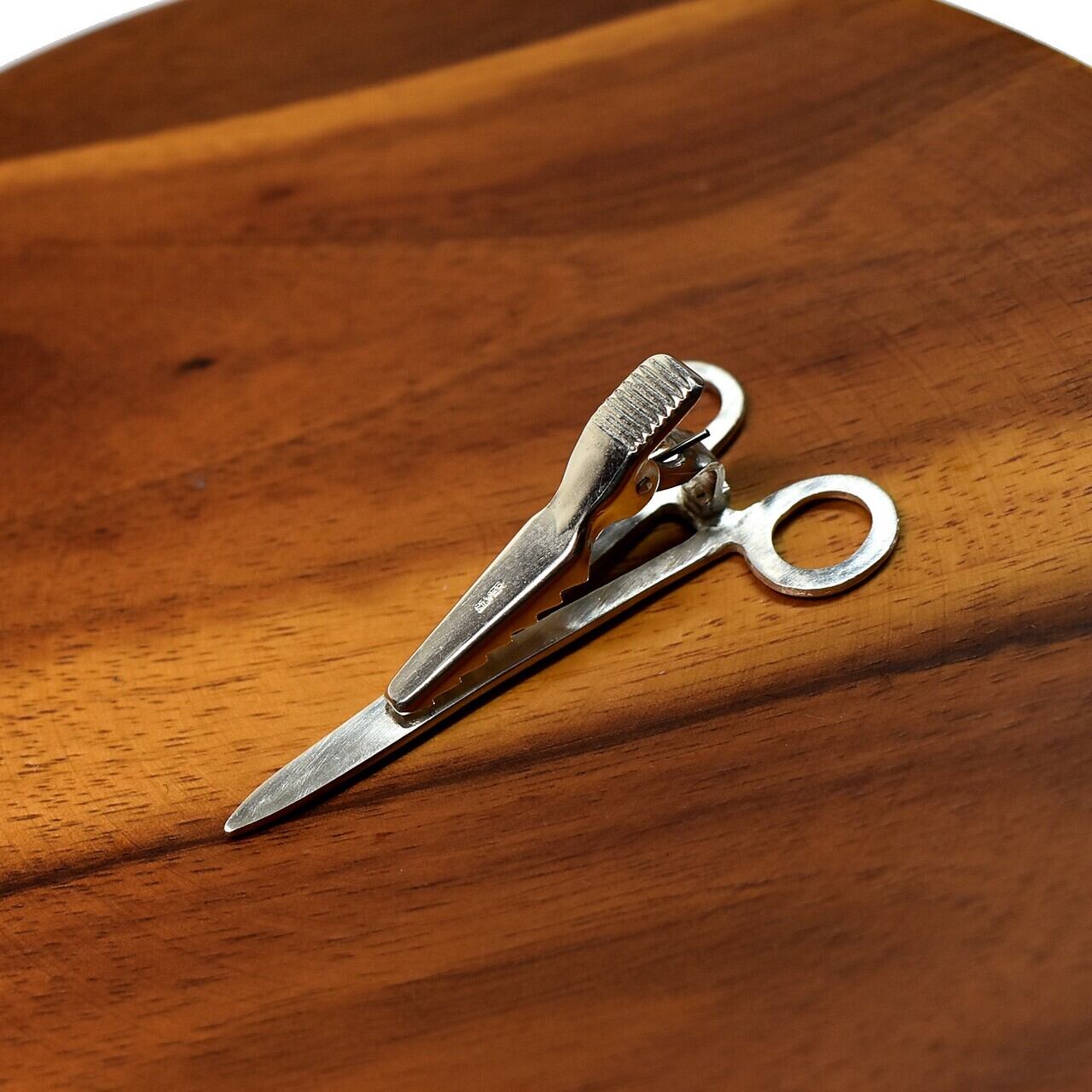 ペアン 医療器具 シルバーネクタイピン | ネクタイピン専門店 工房Ankh