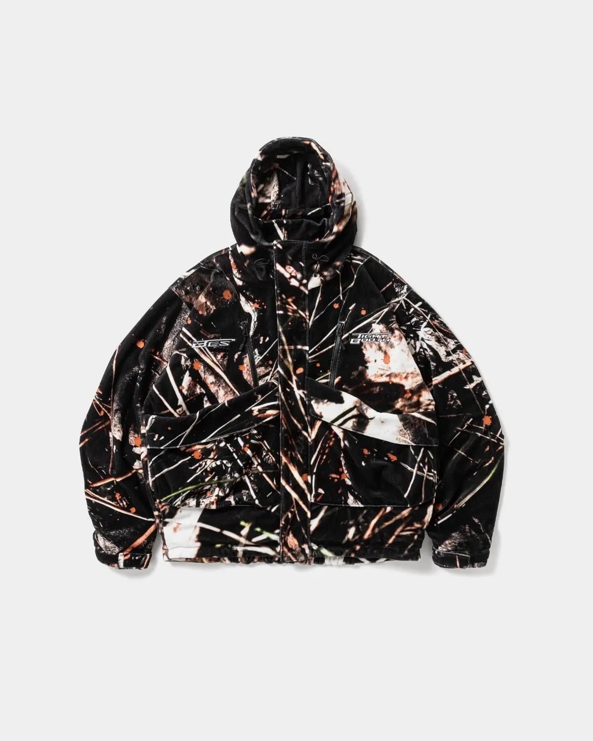 TIGHTBOOTH / TACTICAL VELOUR CAMO JKT - TIGHTBOOTH x BES