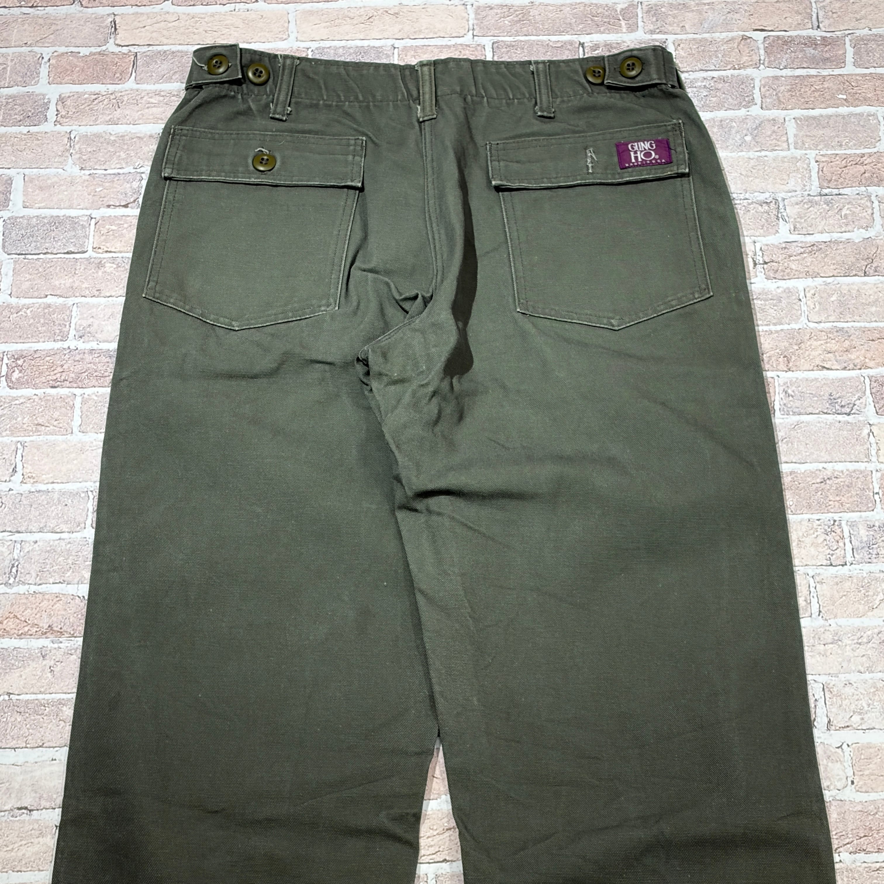 パンツ 90's GUNG HO DUCK PANTS MADE IN USA VTG GUNG HO DUCK PANT USA | safarionline