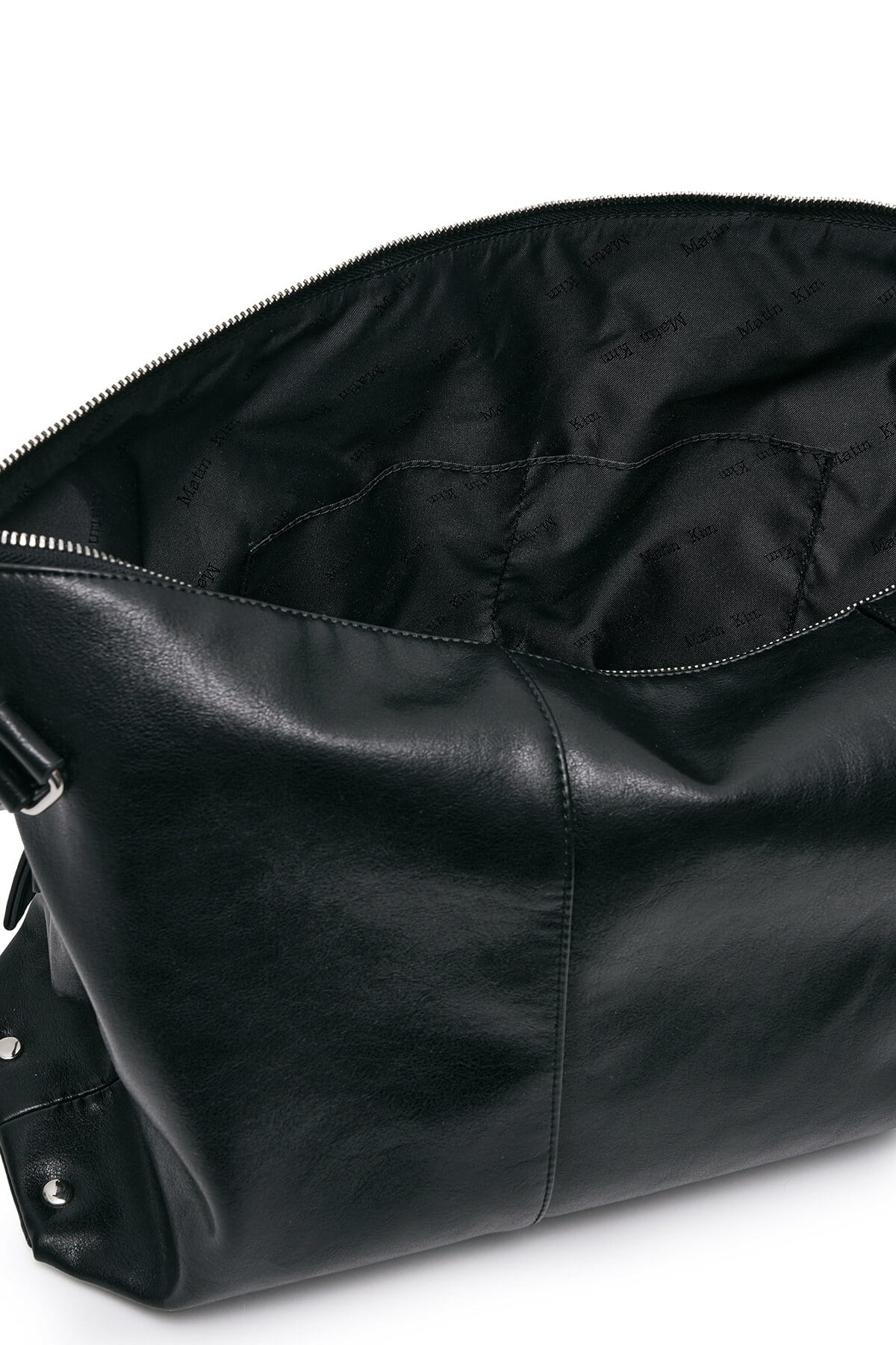 新作 新品未使用 タグ付き 韓国 Matin Kim BIG BAG BLACK Matin Kim] WIDE NEMO BIG SHOULDER BAG IN BLACK 正規品 韓国ブランド