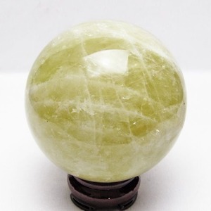 1.1Kg シトリン 丸玉 91mm シトリンクォーツ スフィア 置物 原石 一点物 151-10458