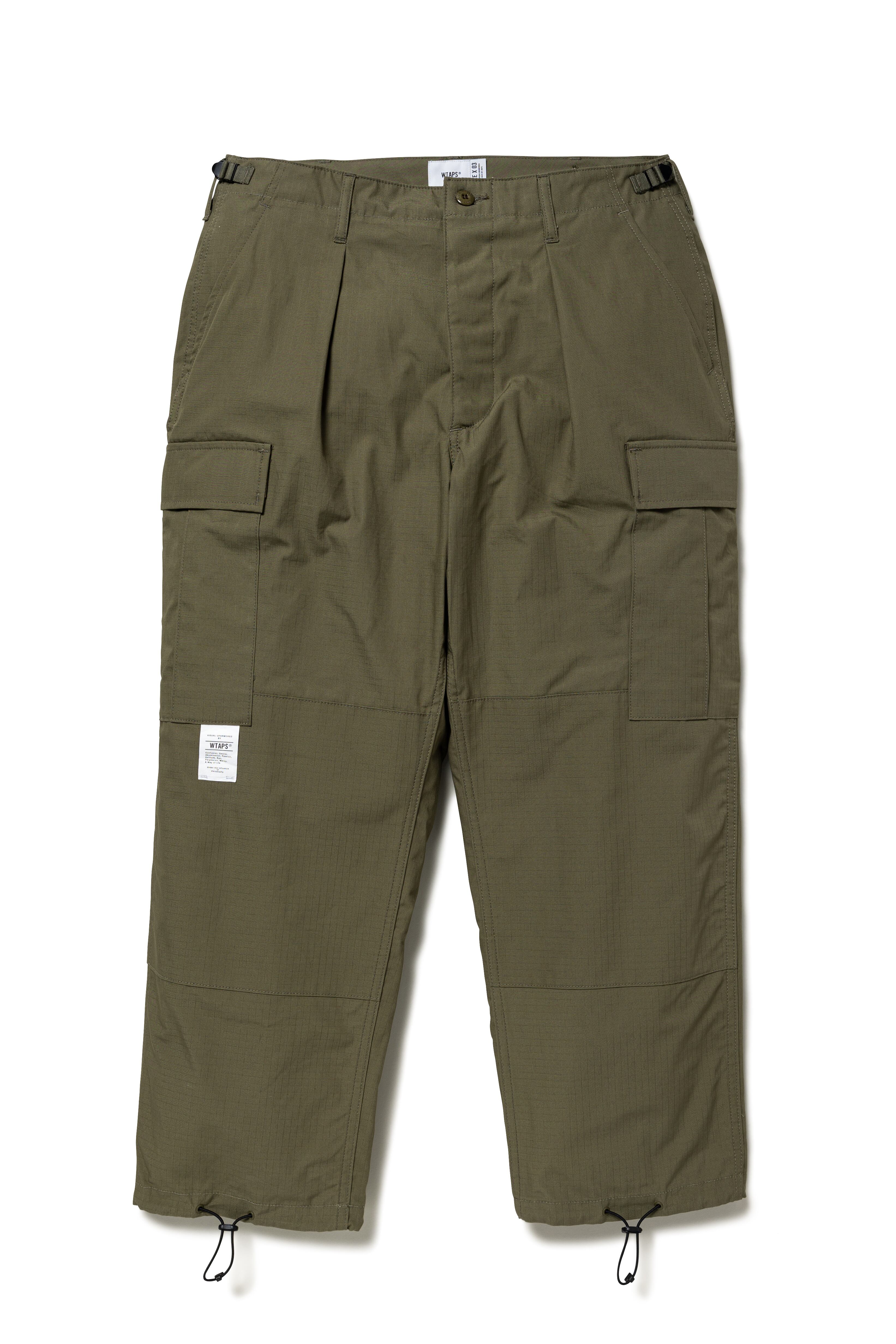 MILT2301 / TROUSERS / COTTON. RIPSTOP (231WVDT-PTM04
