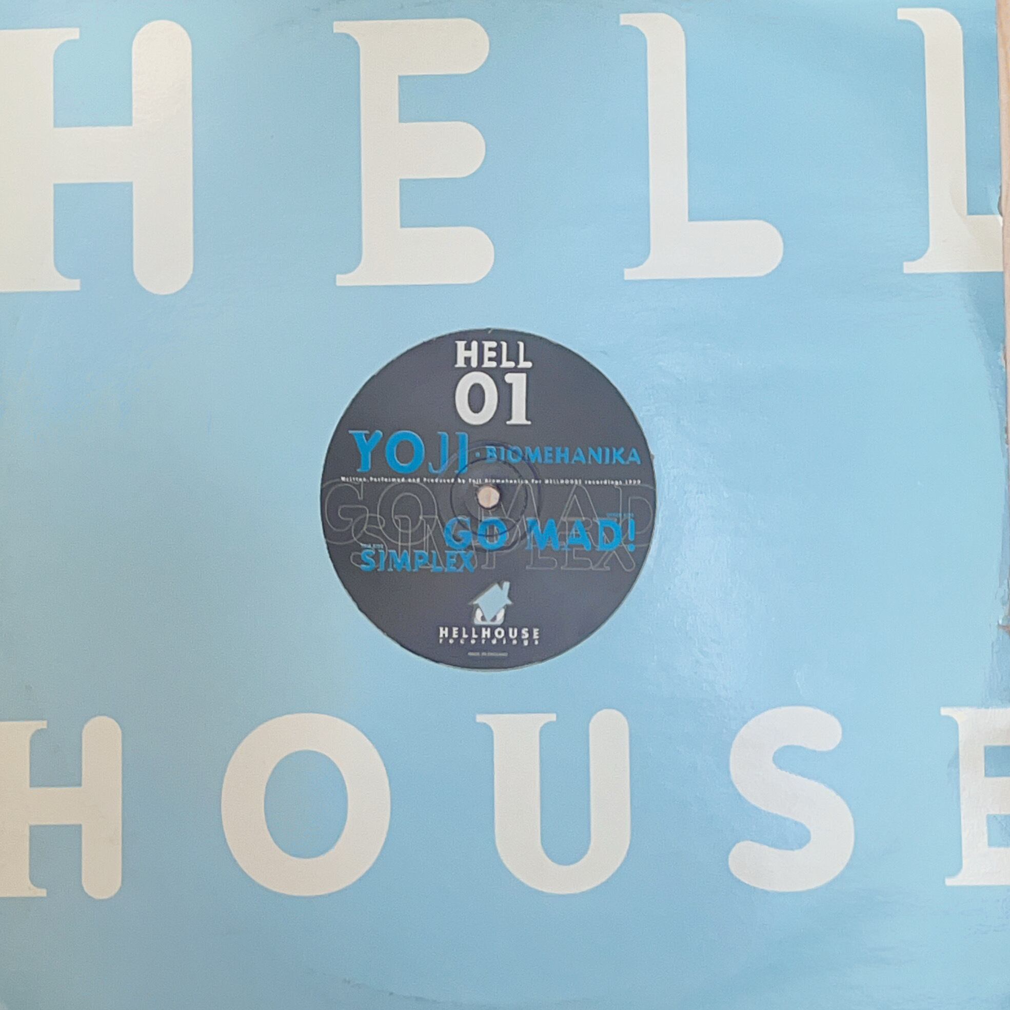 1999] Yoji Biomehanika – Go Mad! / Simplex [Hellhouse Recordings