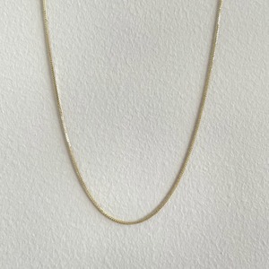 【14K-3-26】16inch 14K real gold chain necklace