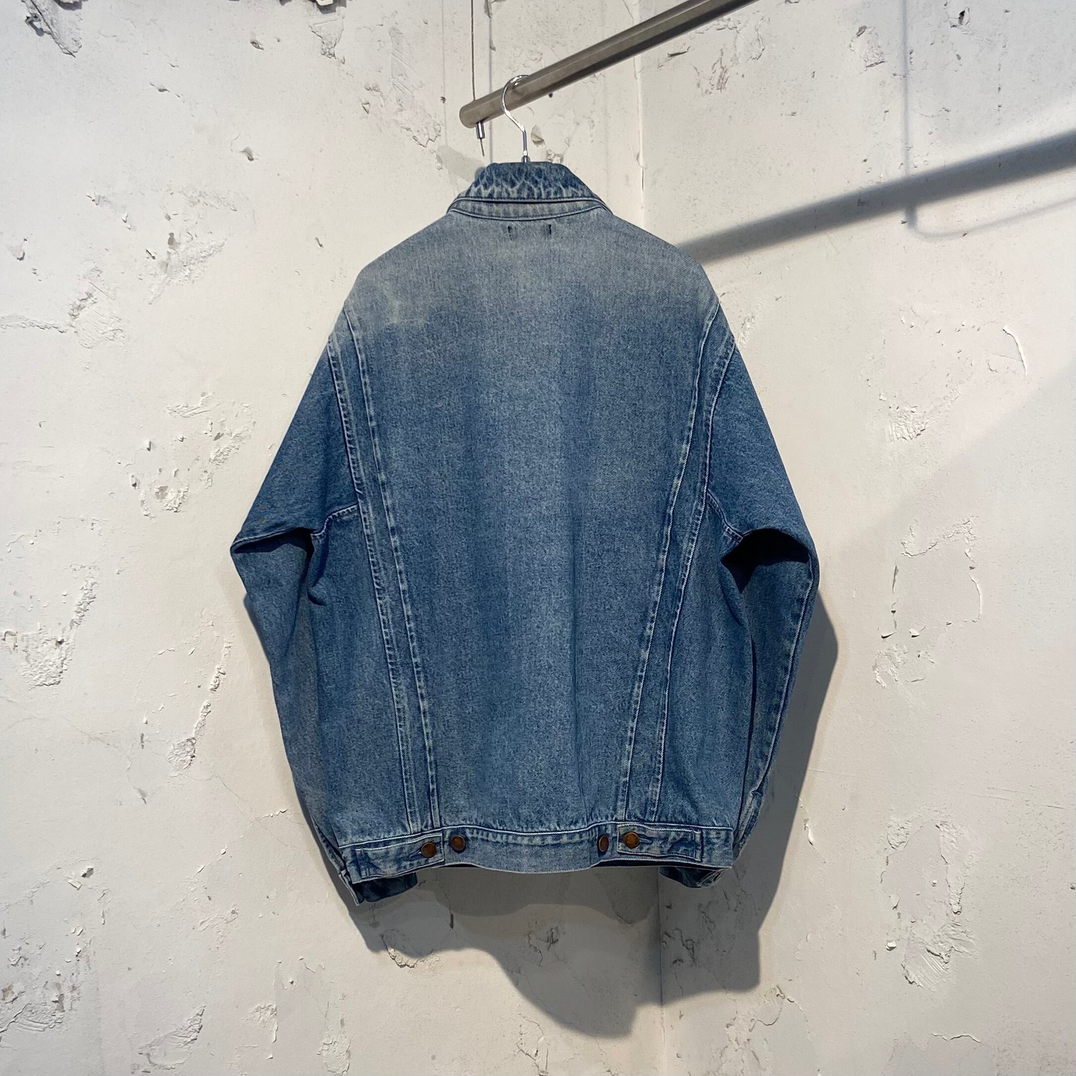 90s FRENCH”LAPOSTE DENIMJACKET” DEADSTOCK】90s French Laposte Denim Jacket 