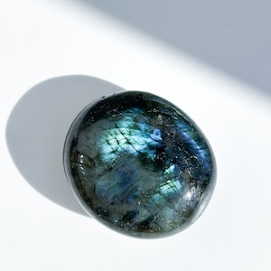 ラブラドライト パームストーン 05◇ Labradorite ◇天然石・鉱物・パワーストーン