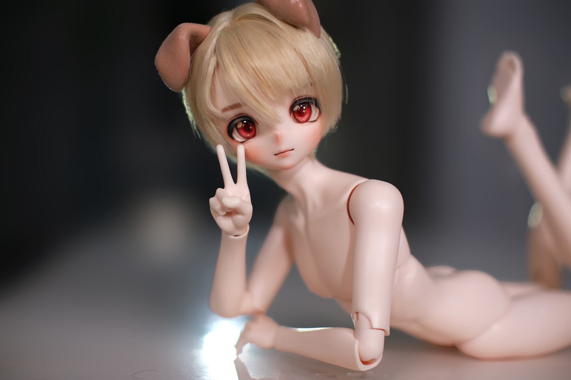 ヘッドあり！メイクあり ボディあり！ SHOUSHOUDOLL 男の子 47cm BJD 1