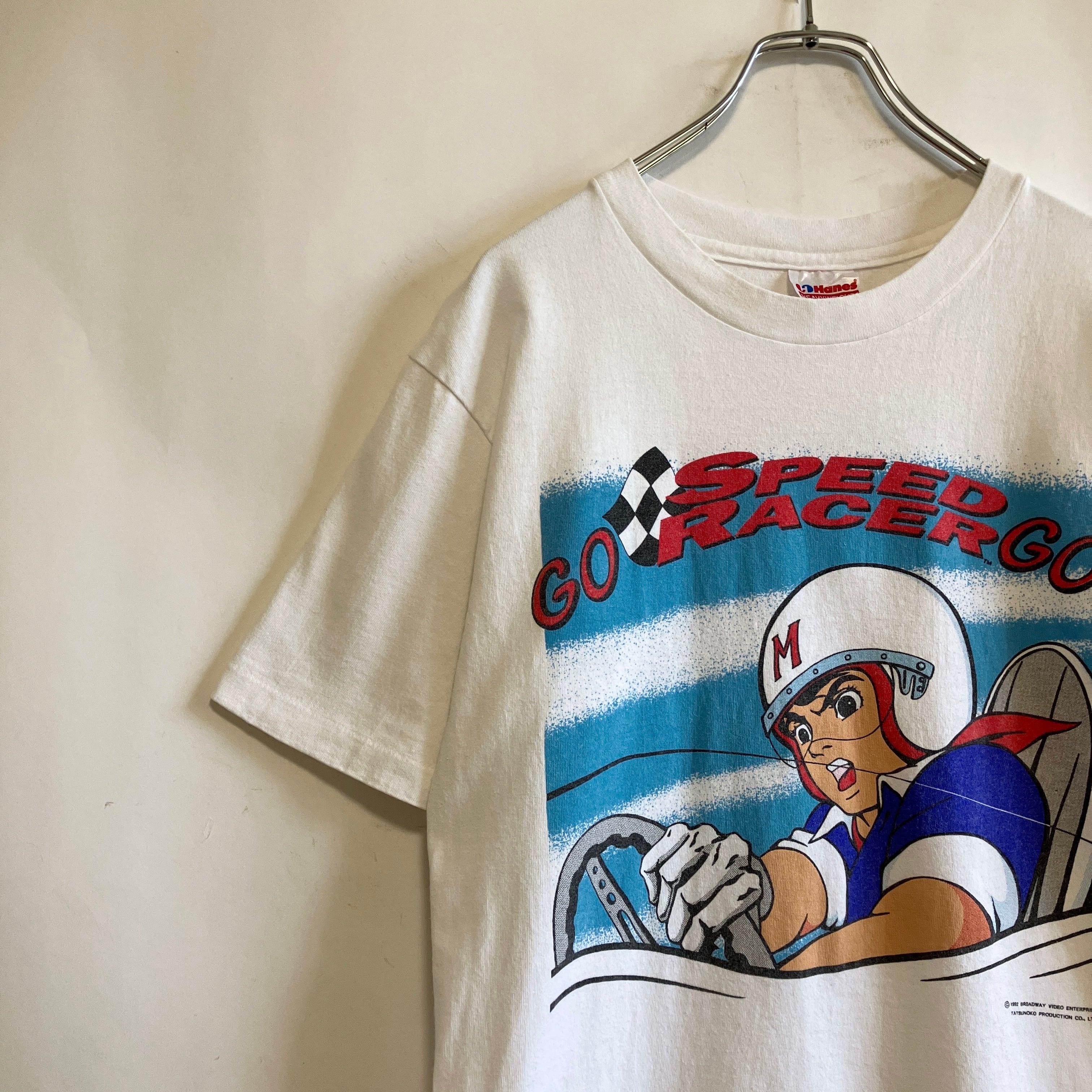 90s ヴィンテージ マッハGOGOGO プリントTシャツ シングルステッチ ...