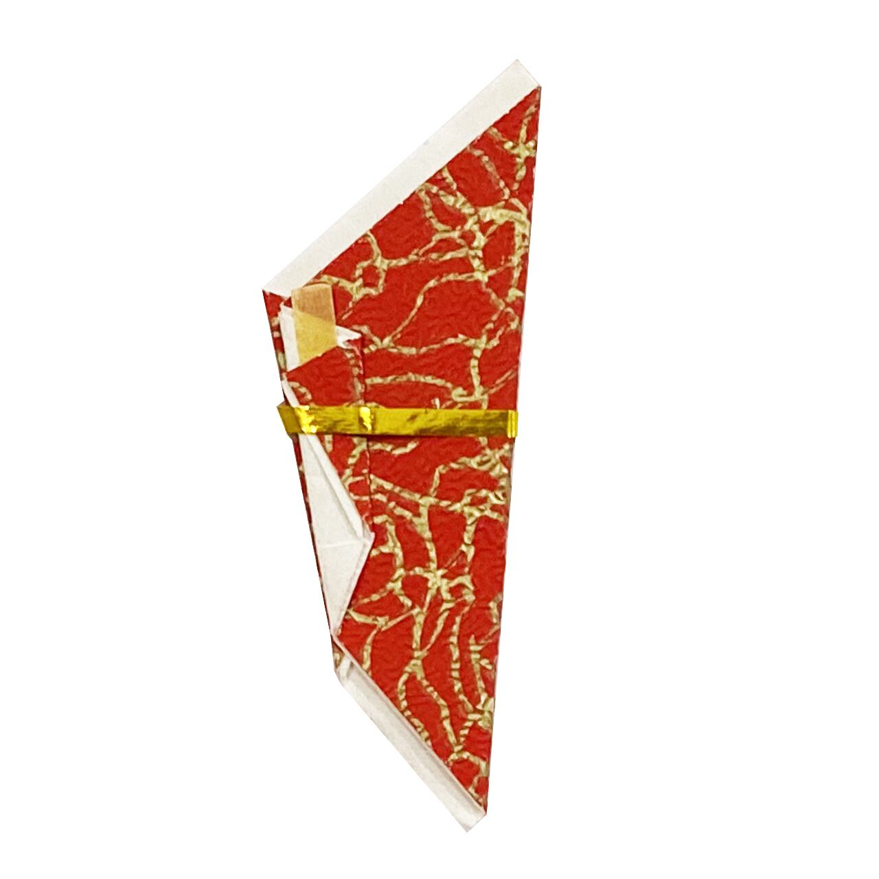 平蝶のし（金糸赤）【@88円×5個入り】 | 熨斗の世界 NOSHI WORLD