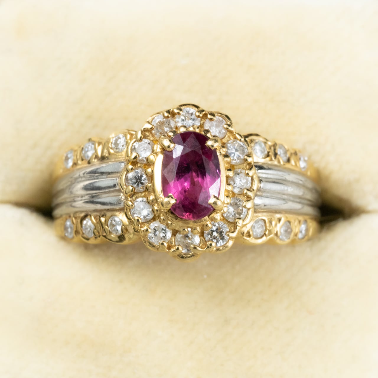 ルビー | アンティークジュエリー デイジーリング ☆DaisyRing☆