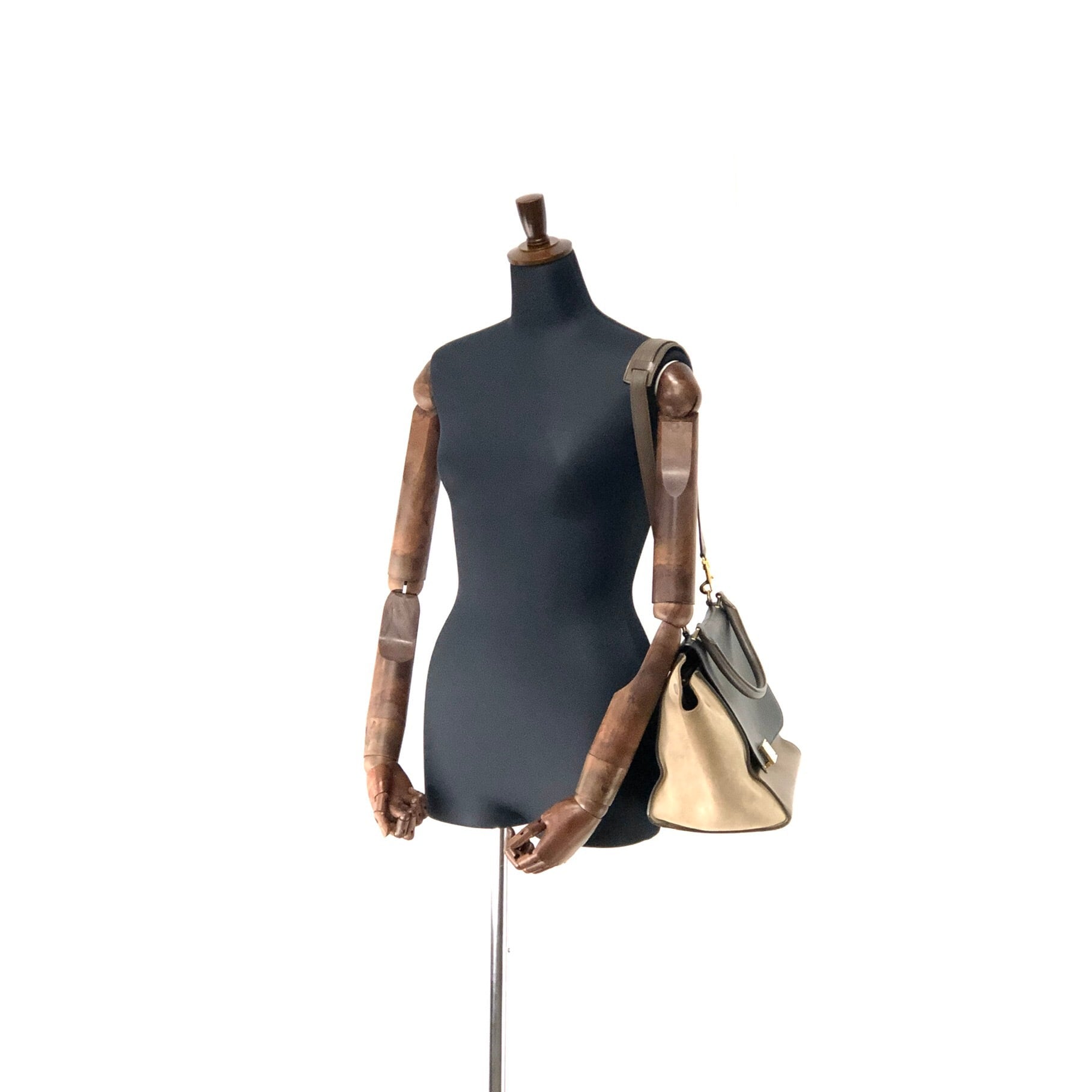 CELINE セリーヌ トラペーズ Trapeze 2WAY レザー ショルダーバッグ