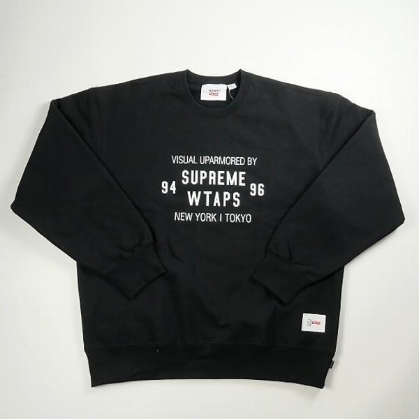 SUPREME 21aw WTAPS Crewneck Black Lサイズ-