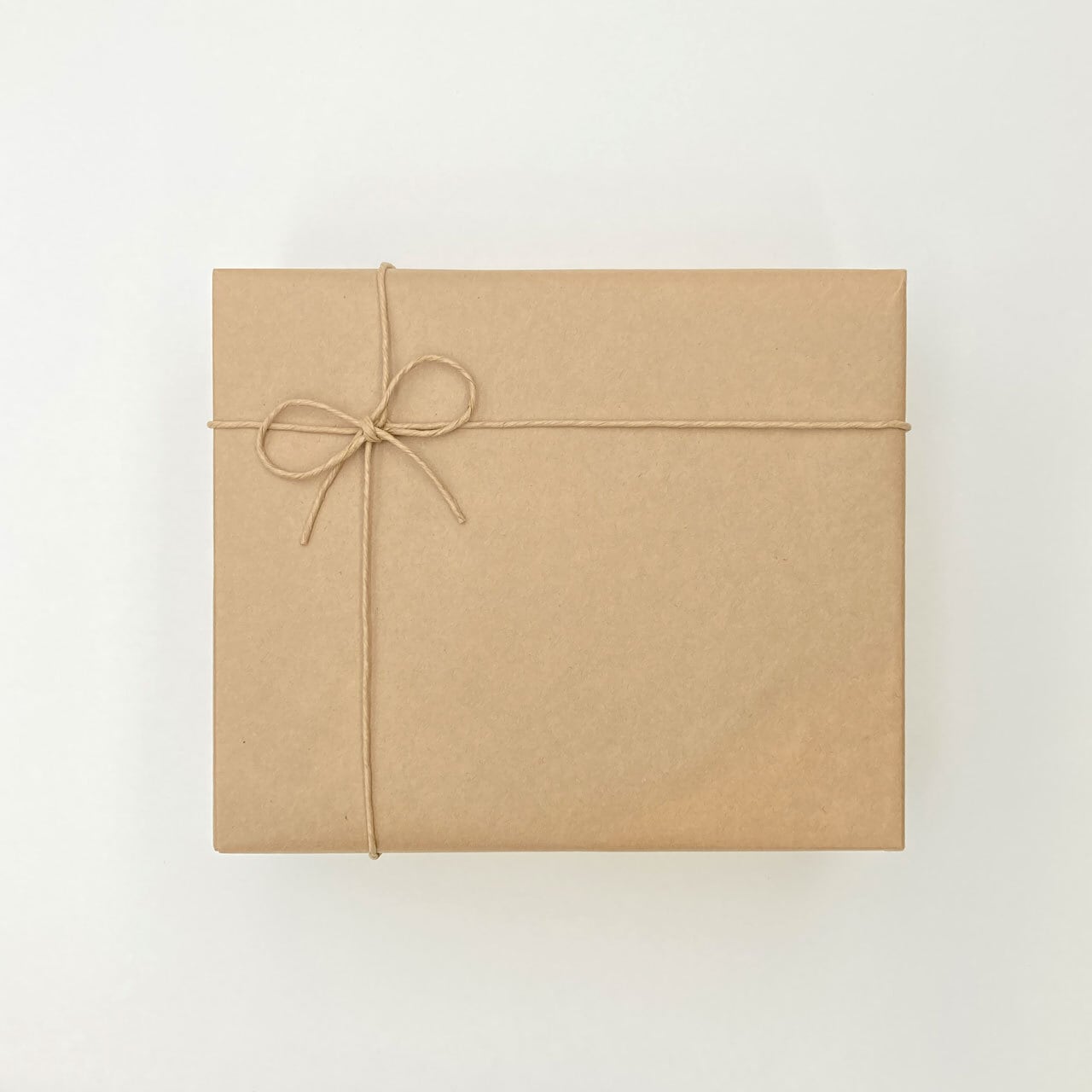 ラッピング》クラフト包装紙+茶色リボン 【各商品ページの「ラッピング