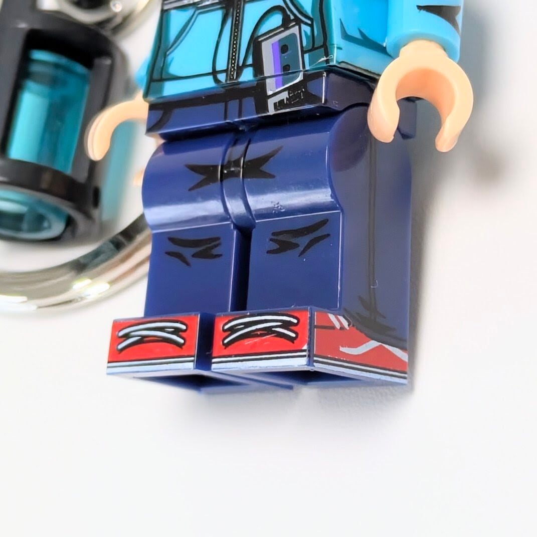 ★ブロックフィギュアキーホルダー★【 Stranger Things / ストレンジャーシングス 】 マキシーン・メイフィールド / マックス ver.3 〚アメリカン雑貨 アメトイ〛