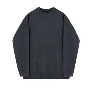 シンプルラウンドネックニット　MT0080360