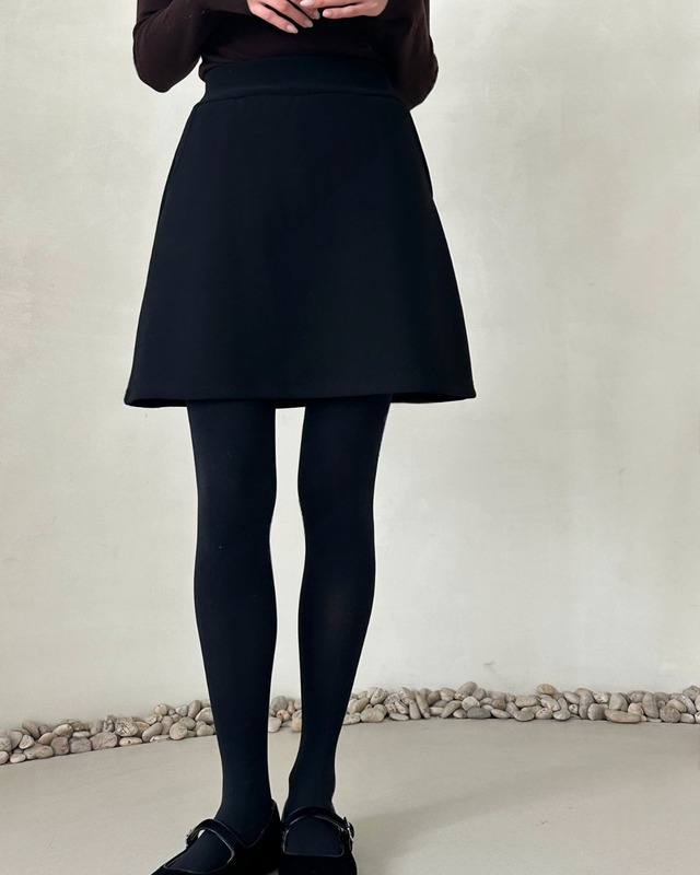 Aラインストレッチスカート